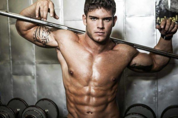 workout male model 