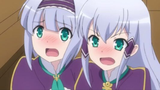 twin anime girls