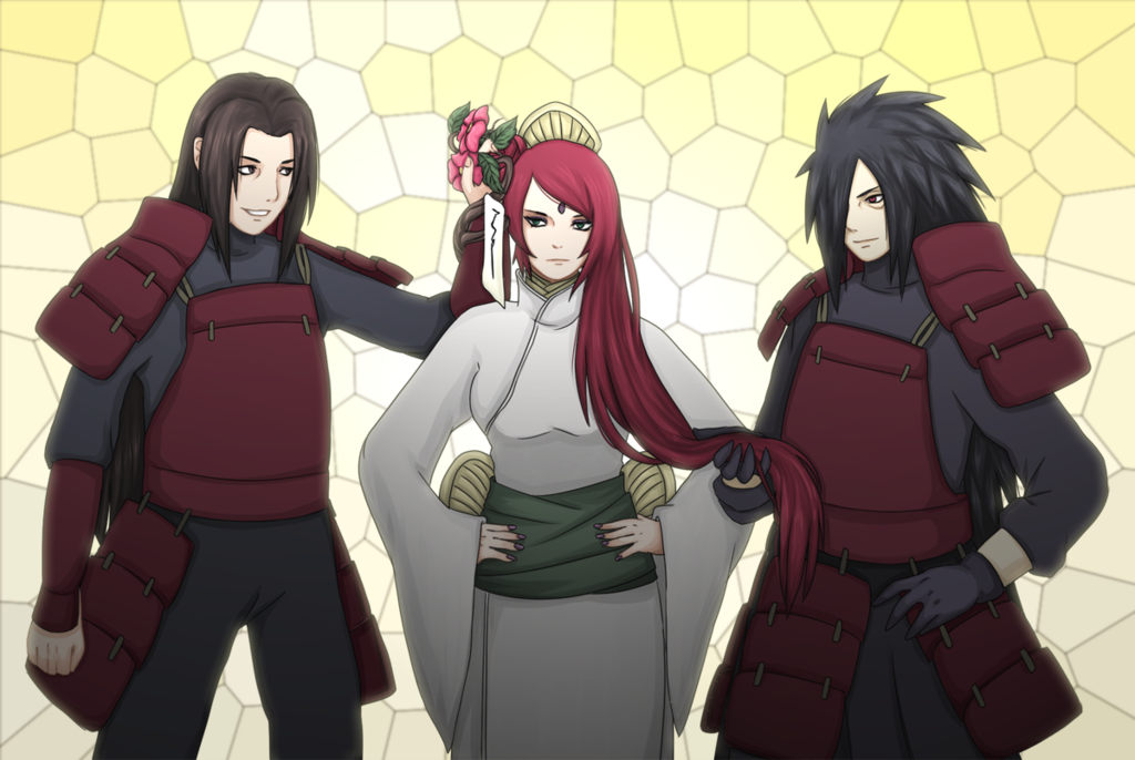 8. Hashirama Senju and Mito Uzumaki.