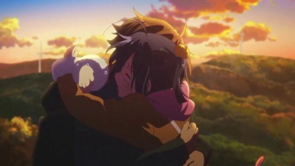 anime hug