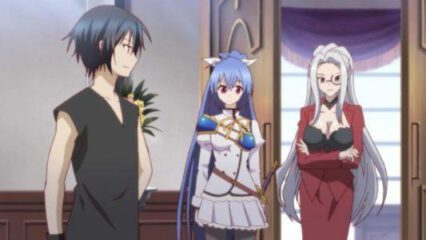 harem anime with op mc