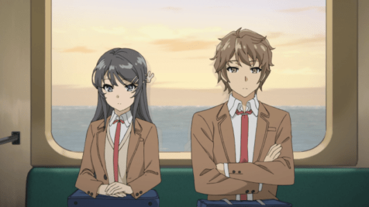 Sakuta and Mai in Bunny Girl Senpai