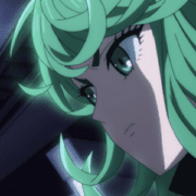 Green Hair Anime Girl