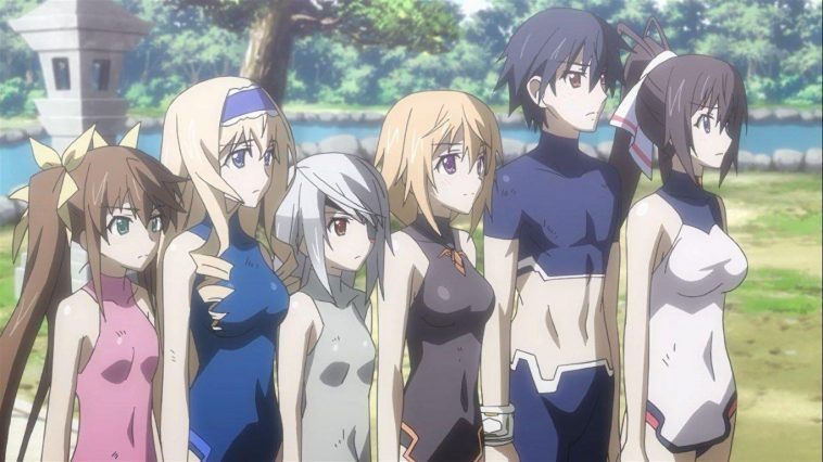 infinite stratos kiss anime dub