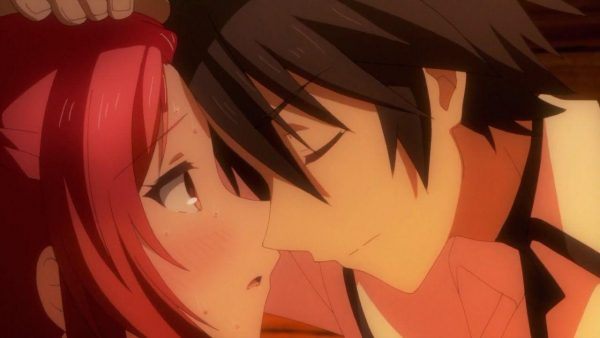 anime kisses