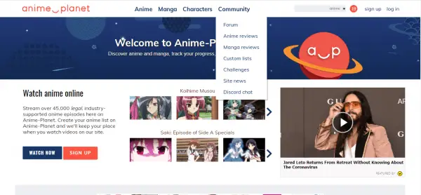 best anime website