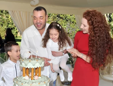 King Mohammed VI family