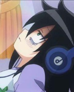 depressed anime girl