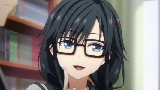 beautiful anime girls with glasses