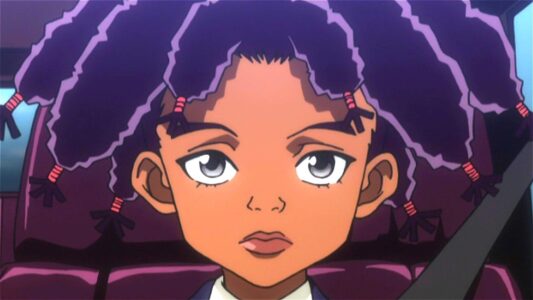 black anime girl
