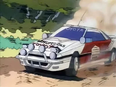 anime about cars series