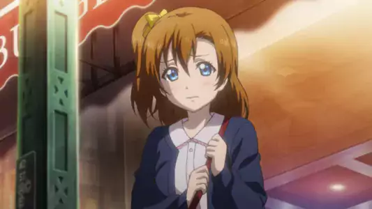 school girl in anime