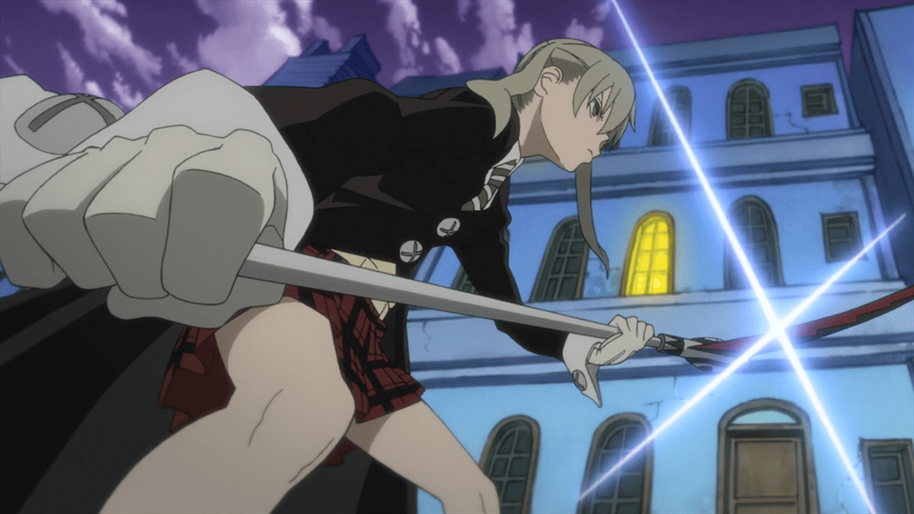 Maka and Soul in Soul Eater