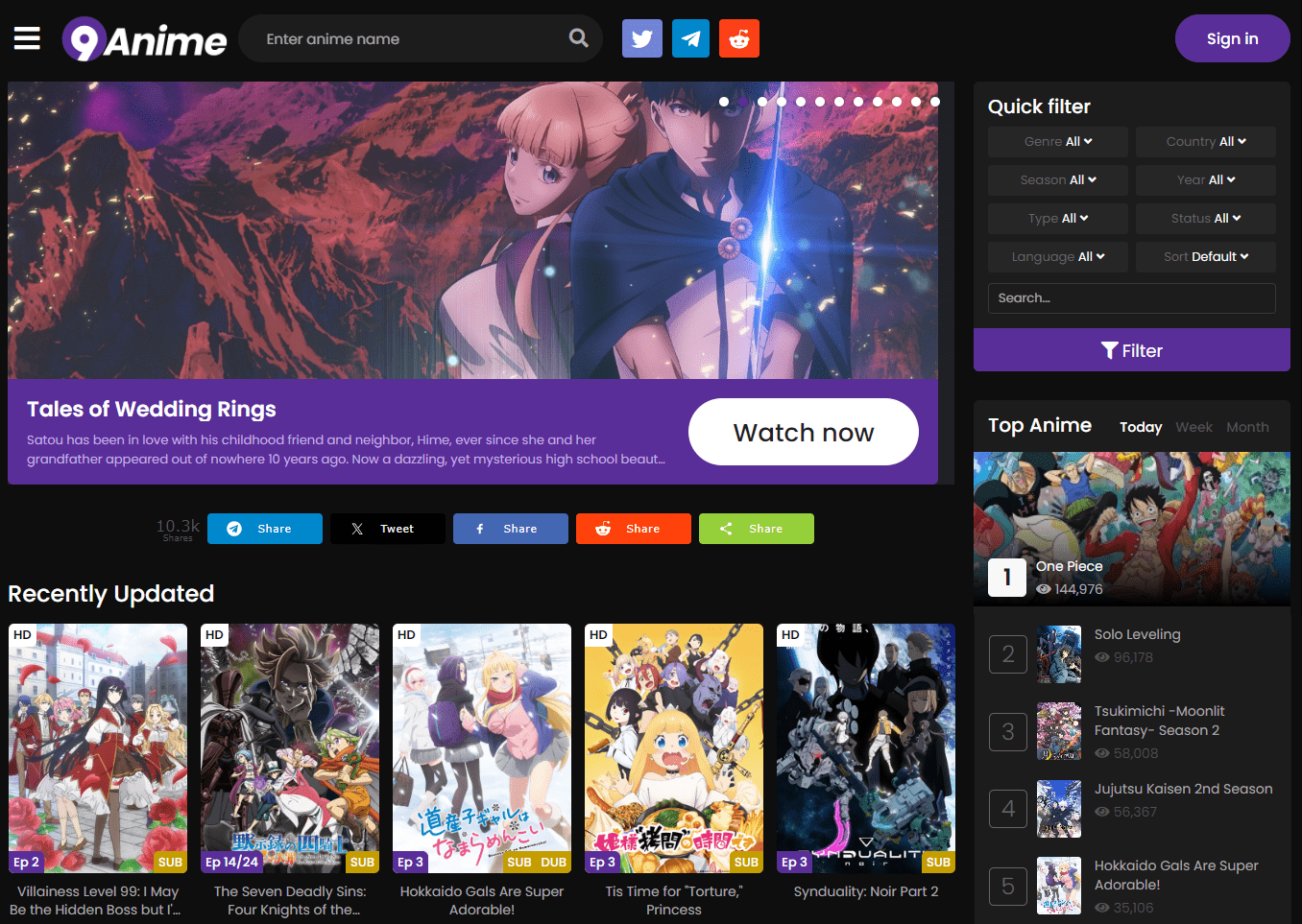 21 Best Anime Streaming WebSites for Online Watching In 2024 - BakaBuzz