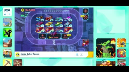 2023 Poki merge round racers mouse be