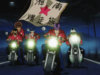 top motorcycles anime