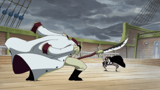 shanks vs whitebeard in one piece