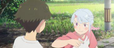 demon human love story in My Oni Girl anime movie