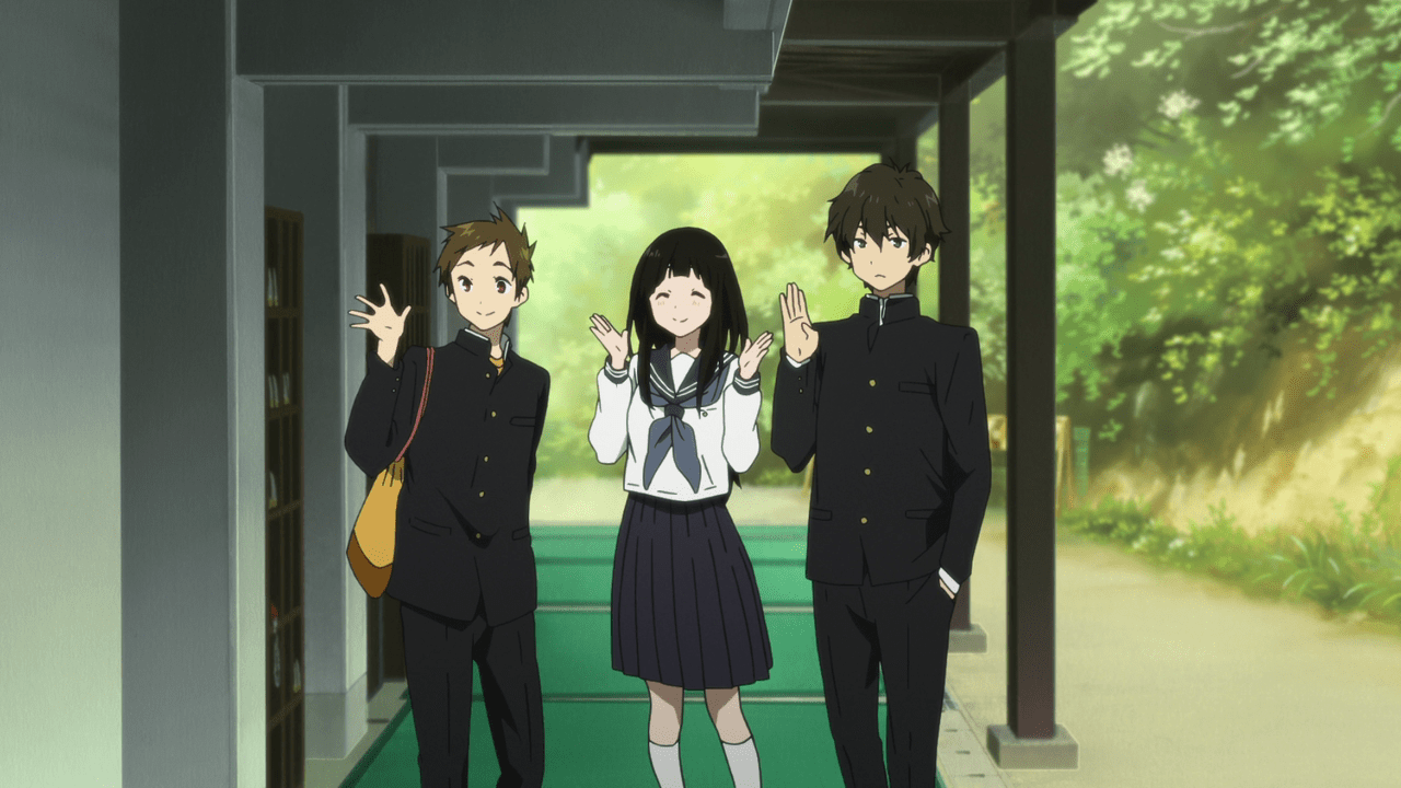 hyouka anime is really like the fragrant flower 