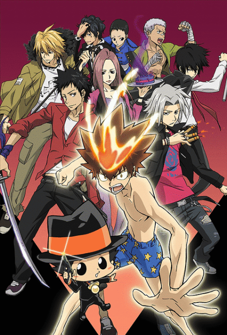 REBORN! anime cover