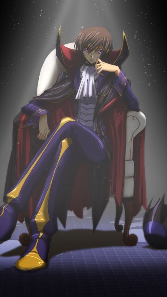 Code Geass screenshot - Lelouch as Zero