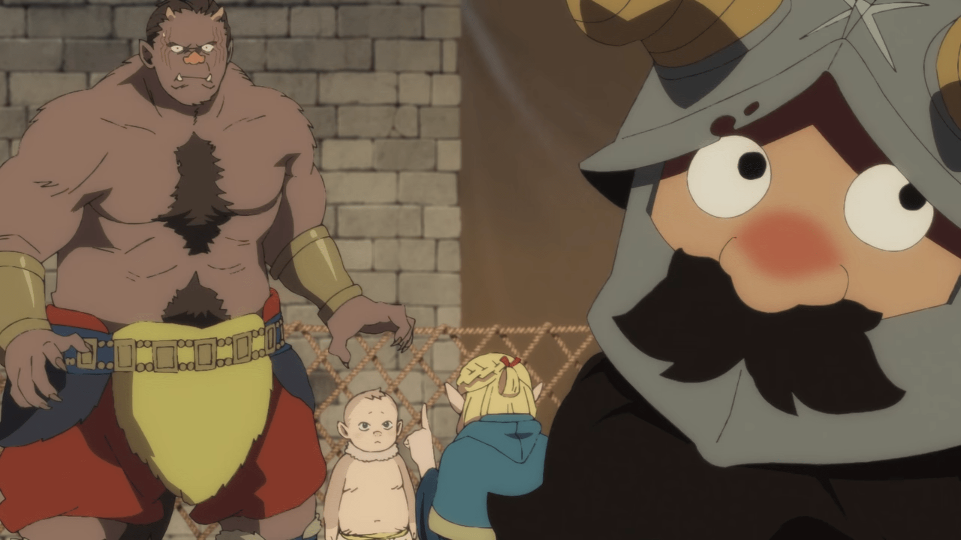 Delicious in Dungeon Senshi anime screenshot