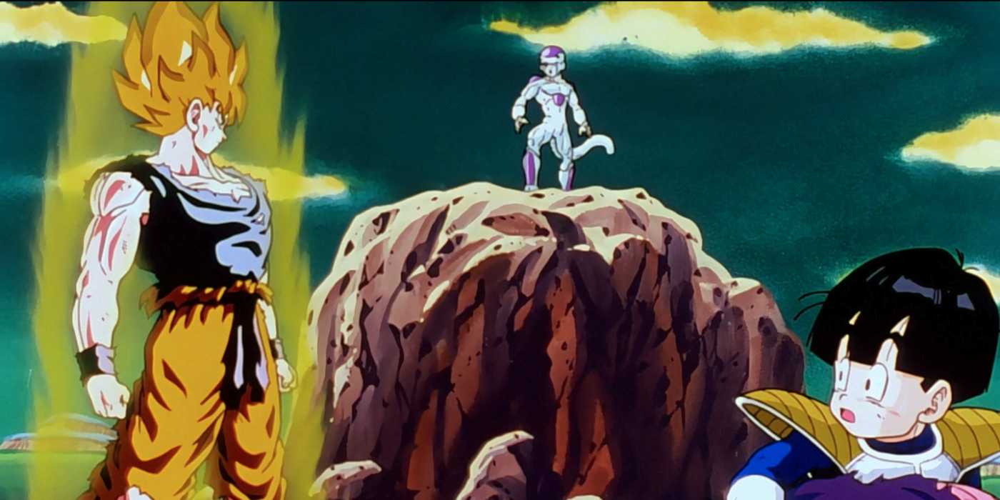 Dragon Ball Z screenshot - Goku deflects Death Ball