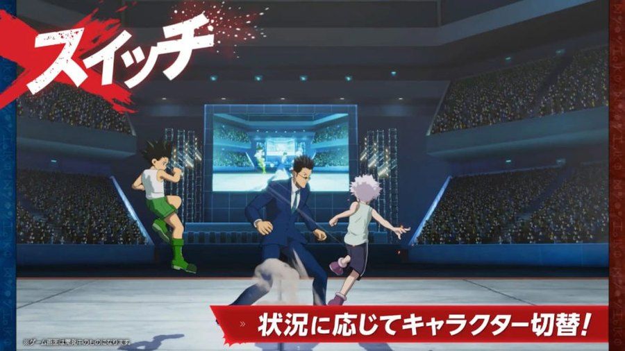 Official key art for Hunter x Hunter Nen x Impact featuring Kurapika and Leorio