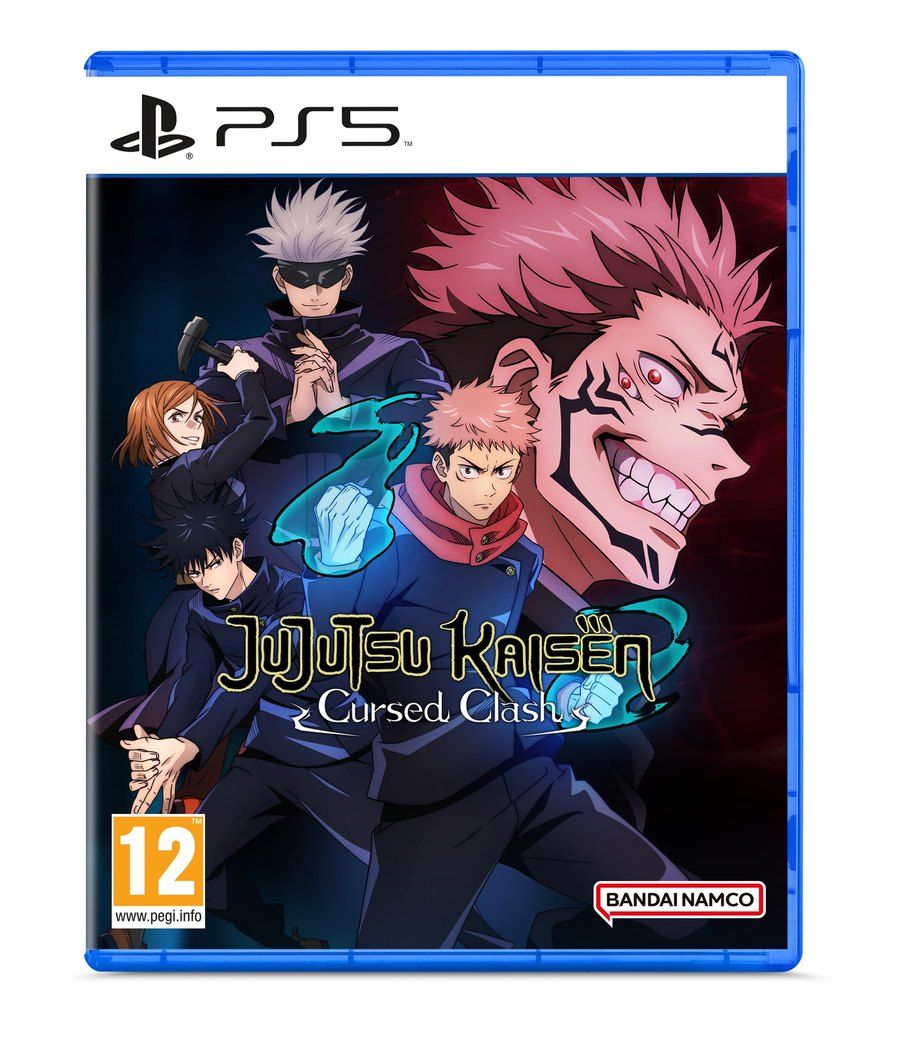 Official key art for Jujutsu Kaisen Cursed Clash featuring Yuji Itadori