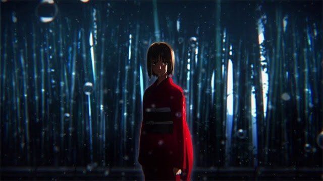 Shiki Ryougi in Kara no Kyoukai