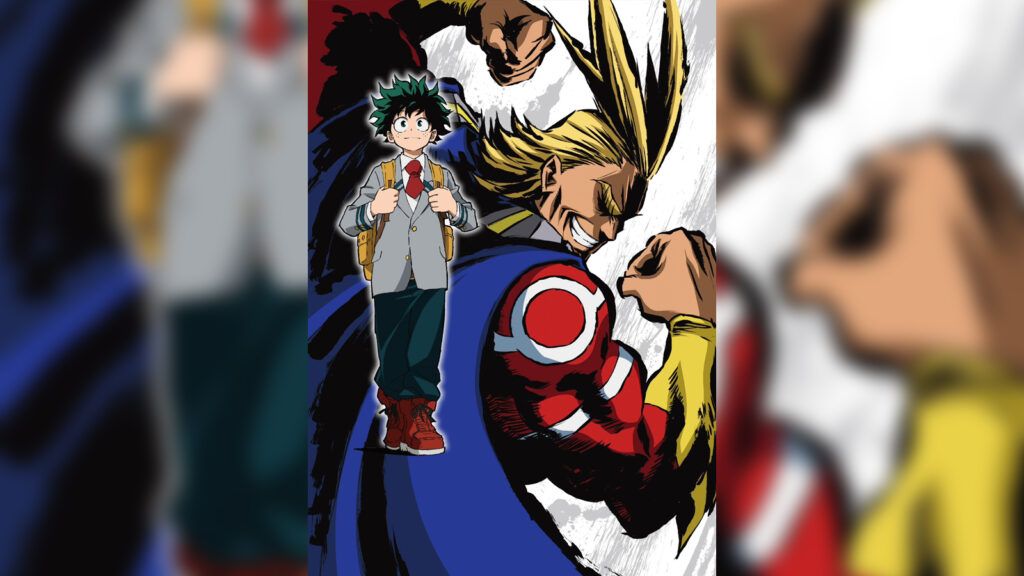 My Hero Academia screenshot - Izuku and All Might