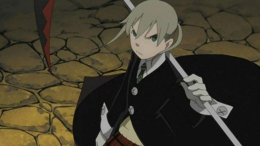 Maka in Soul Eater.