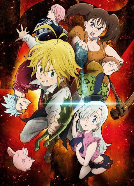 The Seven Deadly Sins anime cover