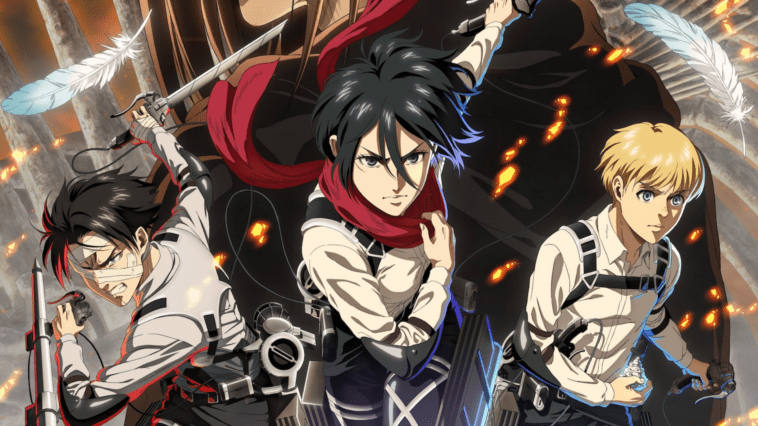 Attack on Titan Day official anniversary visual with the Nine Titans and 9/9 logo