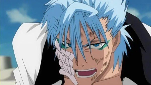 Grimmjow Jaegerjaquez during the Arrancar arc of Bleach