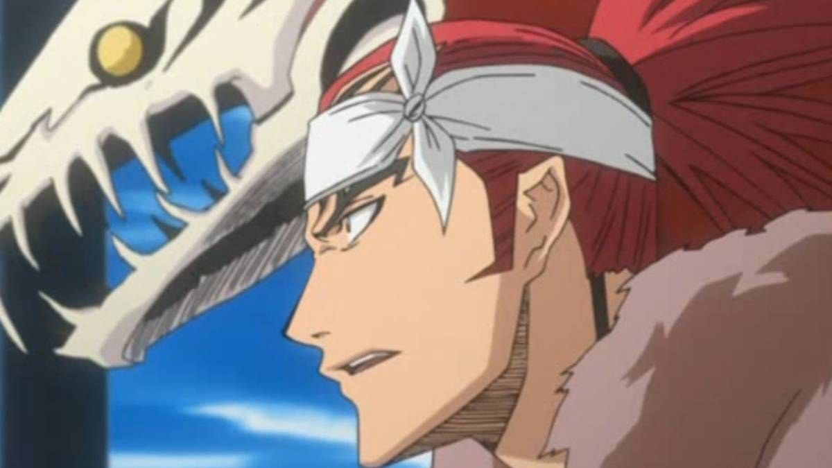 Renji Abarai releases his bankai in the Soul Society arc, Bleach episode 52