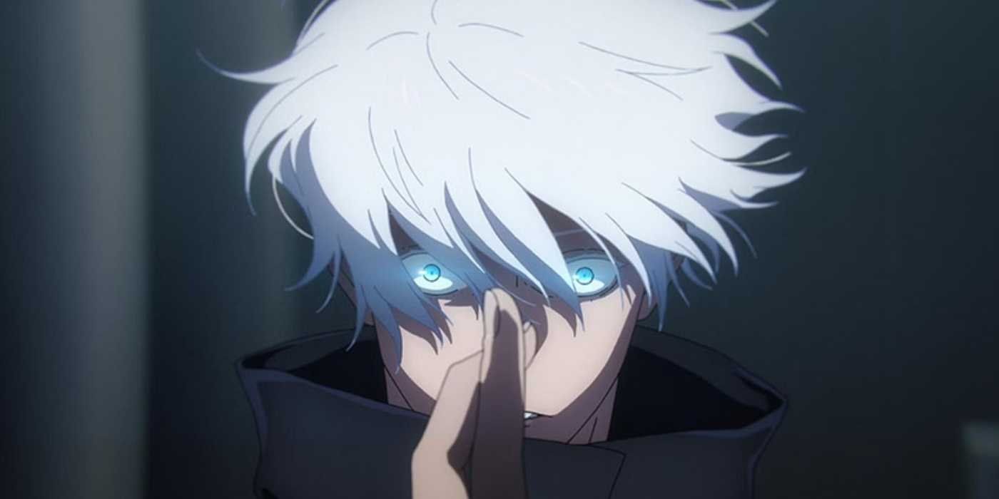 Gojo battling Hanami in Jujutsu Kaisen