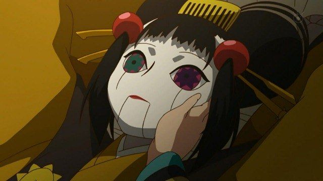 Shichika duel scene in Katanagatari