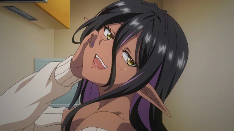 The yandere dark elf pursuing the protagonist