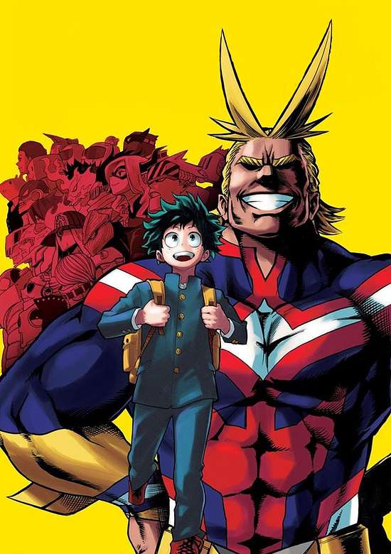 My Hero Academia volume 1 manga cover