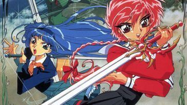 Magic Knight Rayearth classic anime cover art HD