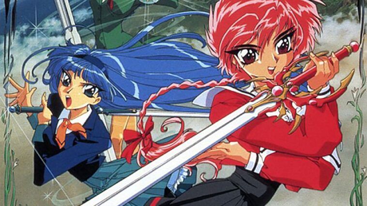 Magic Knight Rayearth classic anime cover art HD